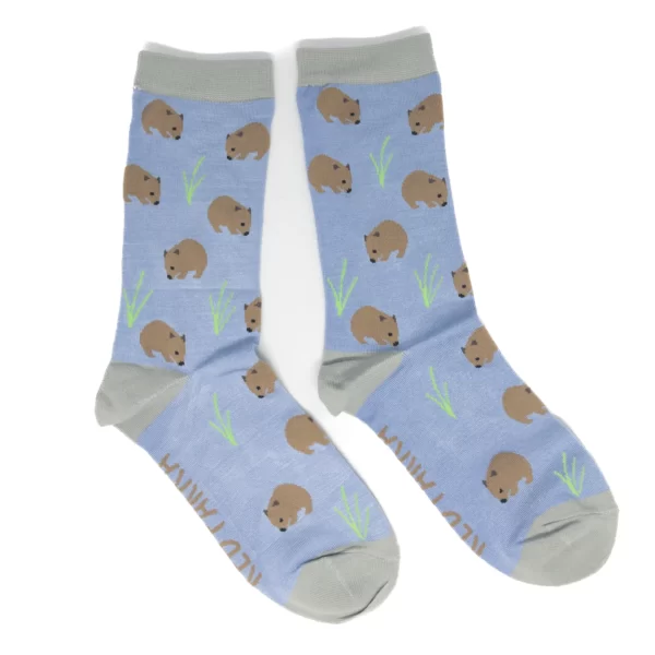 Wombat socks - Red Parka